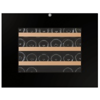 Винный шкаф Dunavox DXB-24.51B.TO открытие нажатием, в колонну